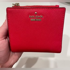 Red Kate Spade wallet